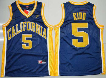 Jason Kidd Cal Bears navy jersey