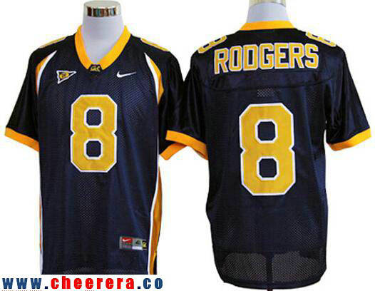 Aaron Rodgers Cal Bears navy jersey
