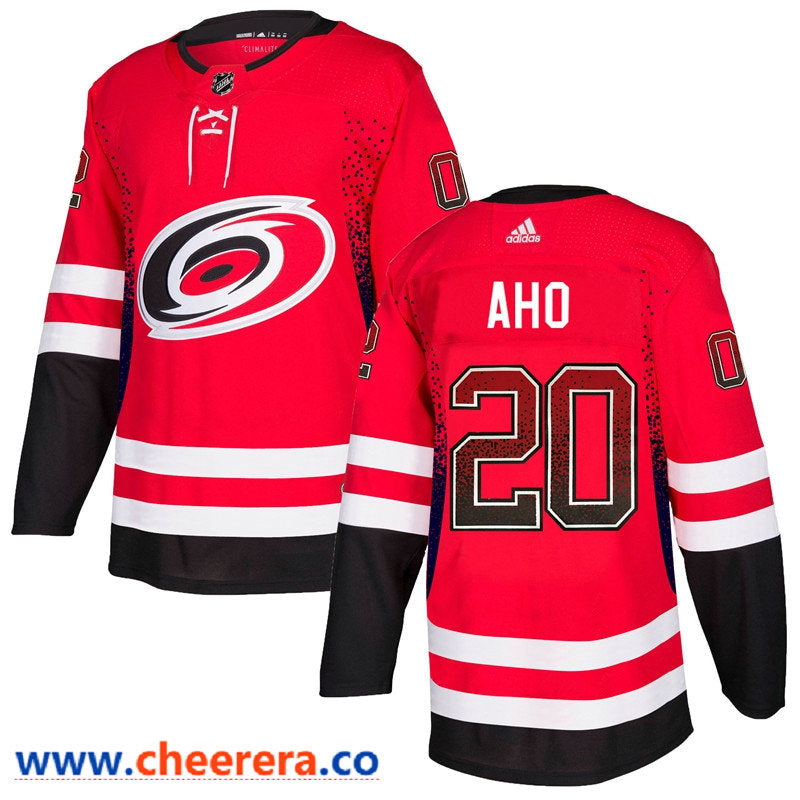 Sebastian Aho Carolina Hurricanes red Fashion jersey