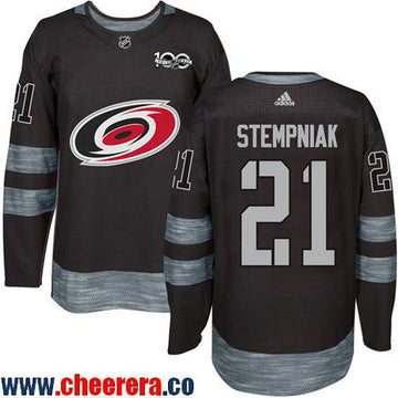 Lee Stempniak Carolina Hurricanes black jersey