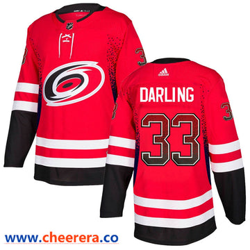 Scott Darling Carolina Hurricanes red Fashion jersey