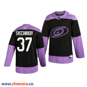Andrei Svechnikov Carolina Hurricanes black jersey