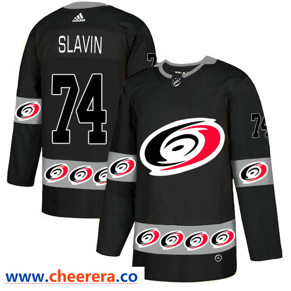 Jaccob Slavin Carolina Hurricanes black Fashion jersey