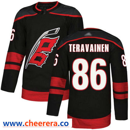 Teuvo Teravainen Carolina Hurricanes black Alternate jersey