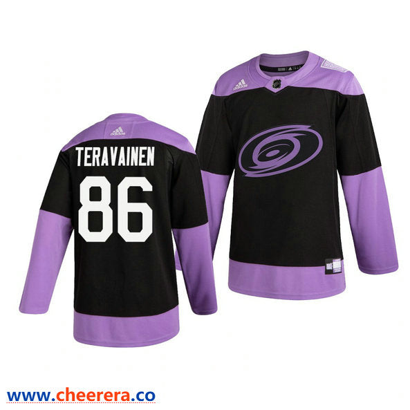 Teuvo Teravainen Carolina Hurricanes black jersey