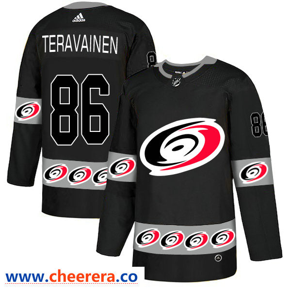 Teuvo Teravainen Carolina Hurricanes black Fashion jersey