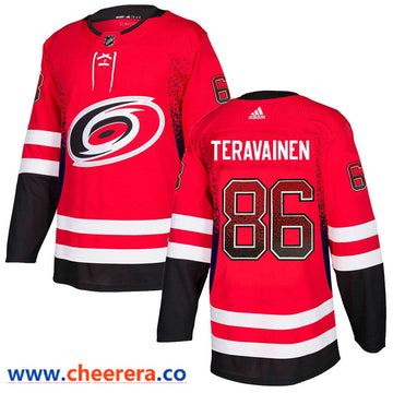 Teuvo Teravainen Carolina Hurricanes red Fashion jersey