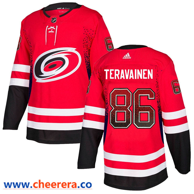 Teuvo Teravainen Carolina Hurricanes red Fashion jersey
