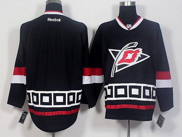 Custom Carolina Hurricanes black Third jersey