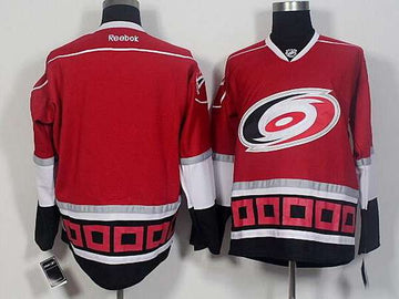 Custom Carolina Hurricanes red Third jersey