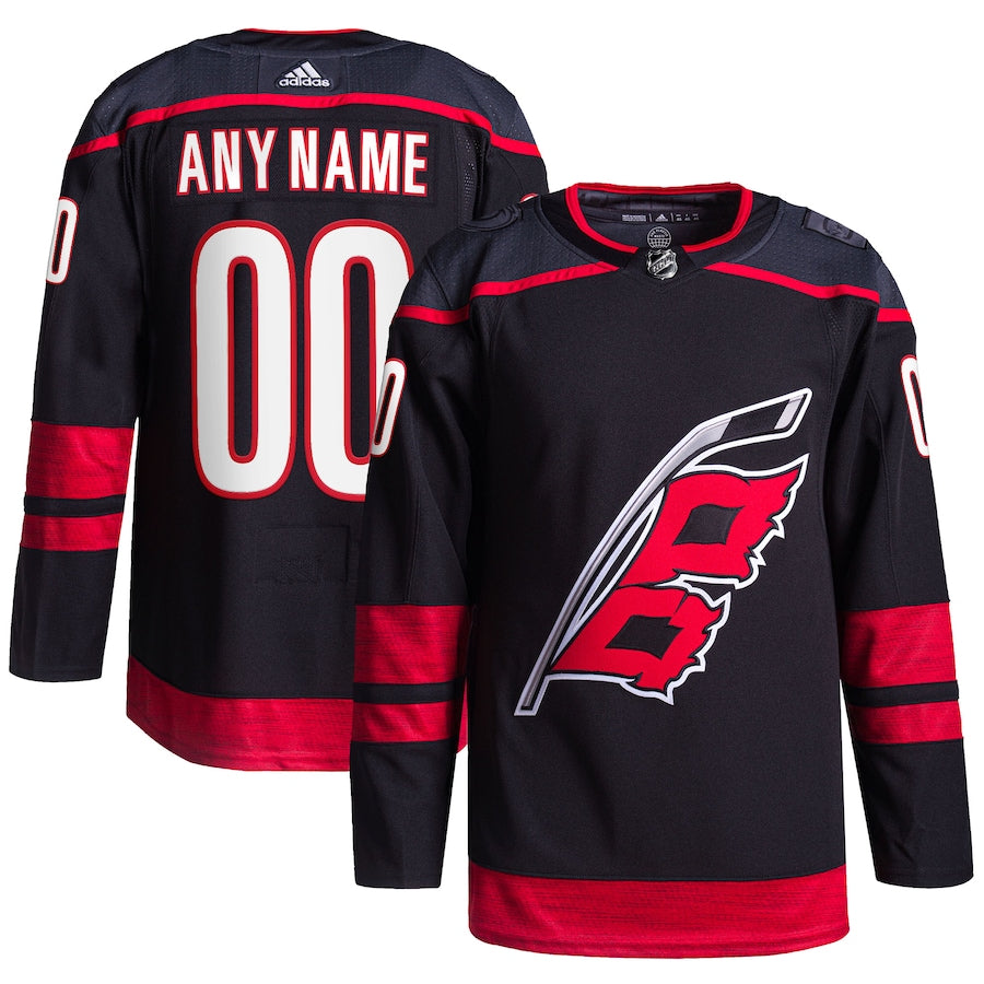 Adidas Carolina Hurricanes black Alternate jersey