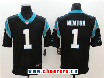 Cam Newton Carolina Panthers black Vapor jersey