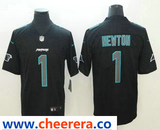 Cam Newton Carolina Panthers black Color Rush jersey