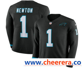 Cam Newton Nike Carolina Panthers black Limited jersey