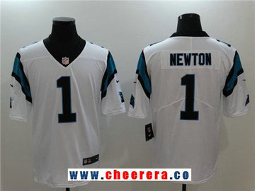 Cam Newton Carolina Panthers white Vapor jersey