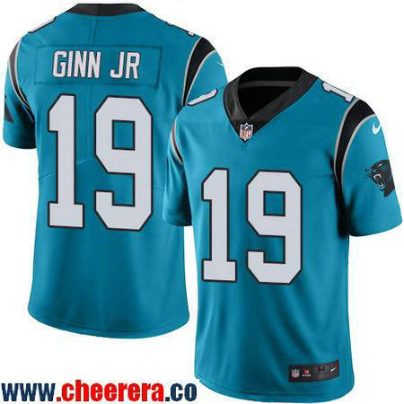 Ted Ginn Jr Carolina Panthers blue Color Rush jersey