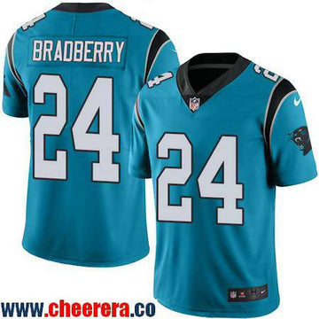 James Bradberry Carolina Panthers blue Color Rush jersey