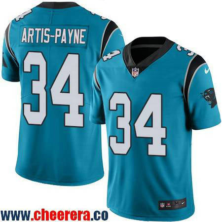 Cameron Artis-Payne Carolina Panthers blue Color Rush jersey