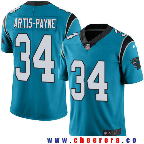 Cameron Artis-Payne Carolina Panthers blue Vapor jersey