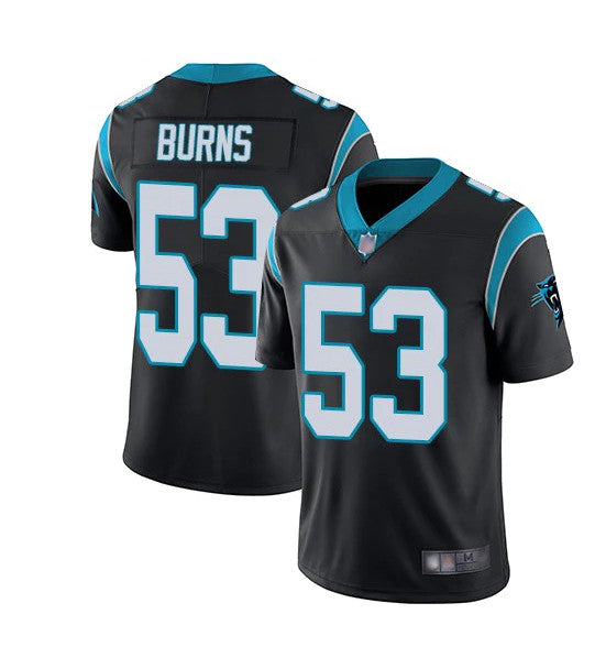 Brian Burns Carolina Panthers black Vapor jersey