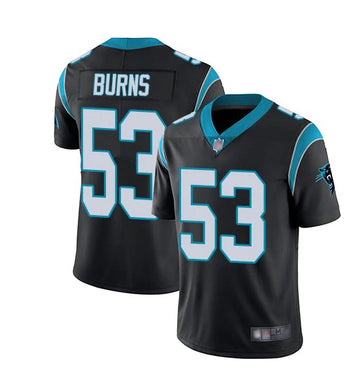 Brian Burns Carolina Panthers black Vapor jersey
