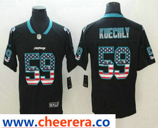 Luke Kuechly Carolina Panthers black Color Rush jersey