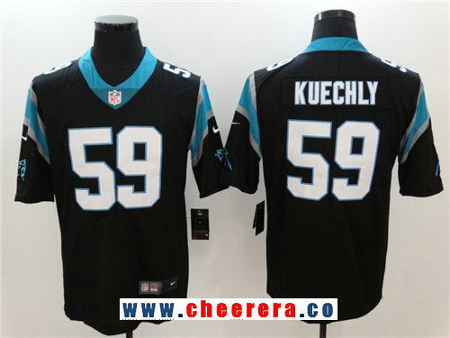 Luke Kuechly Carolina Panthers black Vapor jersey
