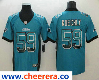 Luke Kuechly Carolina Panthers blue Color Rush jersey