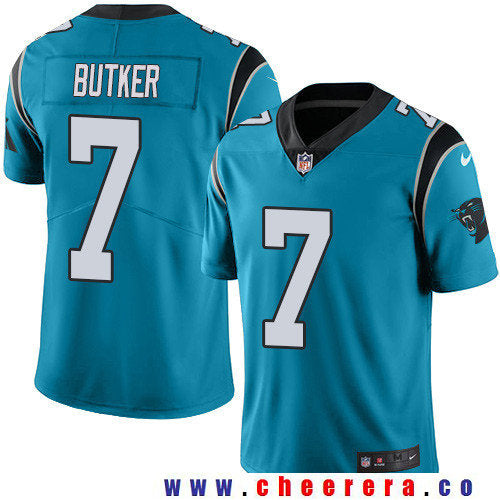 Harrison Butker Carolina Panthers blue Vapor jersey