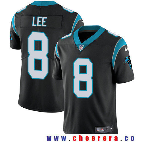 Andy Lee Carolina Panthers black Vapor jersey