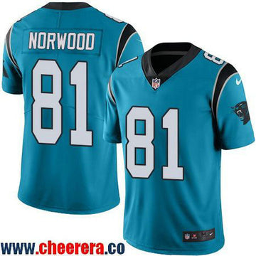 Kevin Norwood Carolina Panthers blue Color Rush jersey