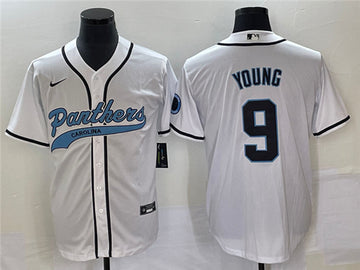 Bryce Young Carolina Panthers white jersey