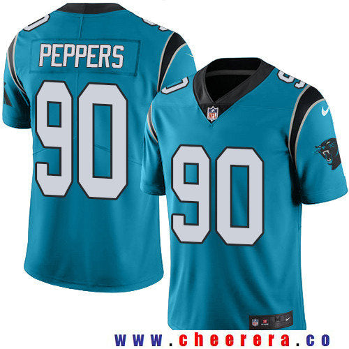 Julius Peppers Carolina Panthers blue Vapor jersey