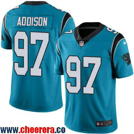 Mario Addison Carolina Panthers blue Color Rush jersey