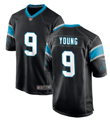 Bryce Young Carolina Panthers black Vapor jersey