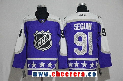 Central Division Tyler Seguin Reebok Dallas Stars purple All-Star jersey