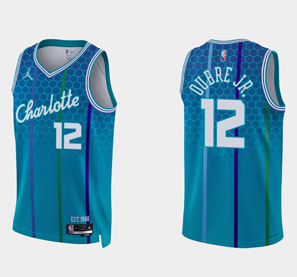 Charlotte Hornets blue jersey