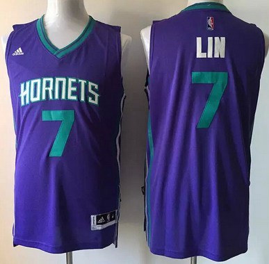 Kemba Walker Revolution Charlotte Hornets purple jersey