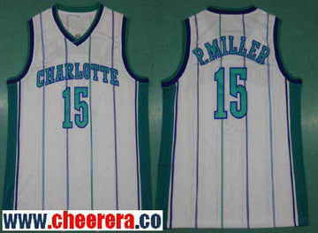 Percy Miller Charlotte Hornets white Throwback jersey
