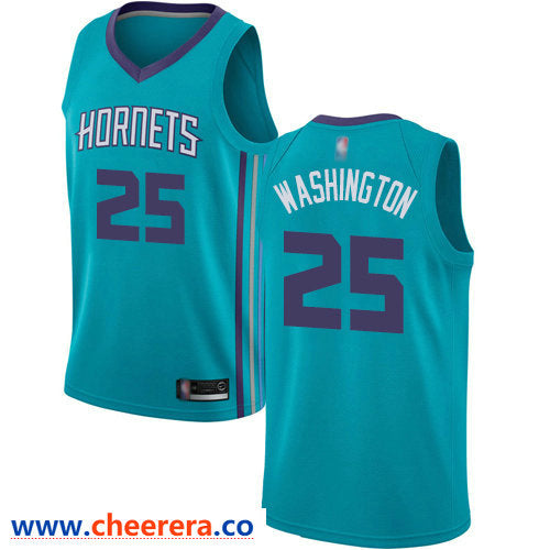 PJ Washington Charlotte Hornets teal jersey
