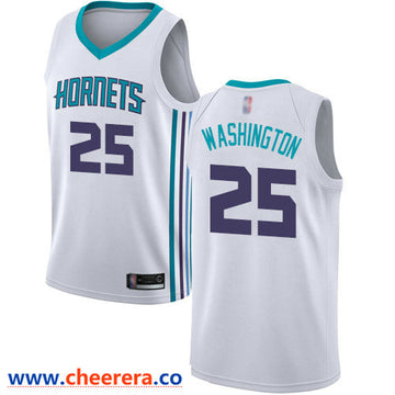 PJ Washington Charlotte Hornets white jersey