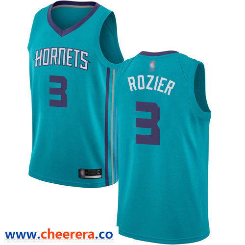 Terry Rozier Charlotte Hornets teal jersey