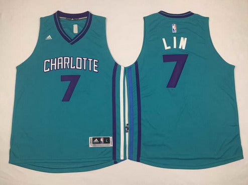 Jeremy Lin Revolution Charlotte Hornets teal jersey