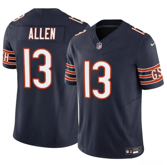 Keenan Allen Chicago Bears navy Vapor jersey