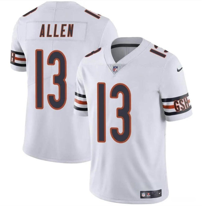 Keenan Allen Chicago Bears white Vapor jersey
