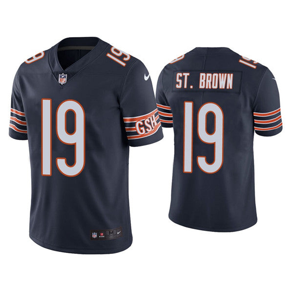 Equanimeous St Chicago Bears brown Vapor jersey
