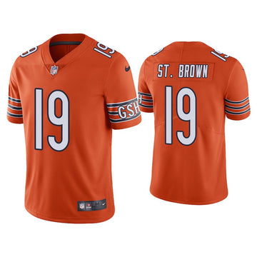 Equanimeous St Chicago Bears brown Vapor jersey