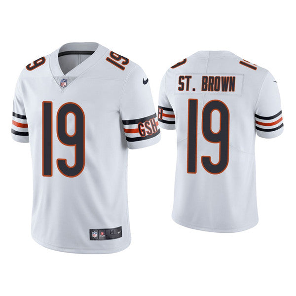 Equanimeous St Chicago Bears brown Vapor jersey