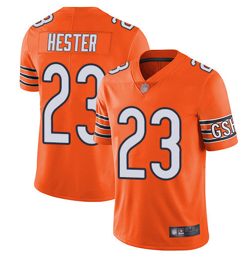Devin Hester Chicago Bears orange Vapor jersey