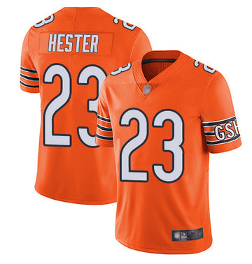 Devin Hester Chicago Bears orange Vapor jersey